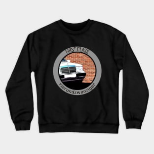 Mercedes W124 - vierundzwanziger Crewneck Sweatshirt